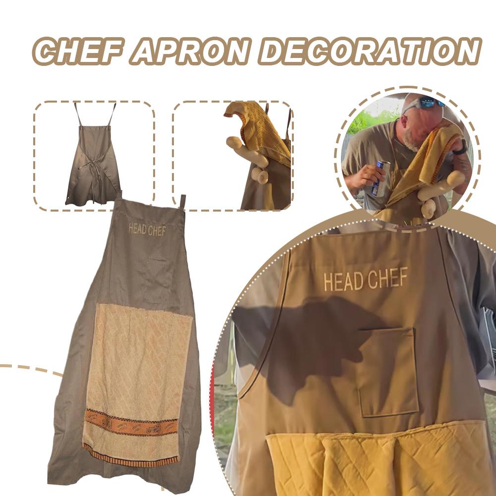 Camping Cooking Apron - Creative Prank With Pocket Chefs Prank