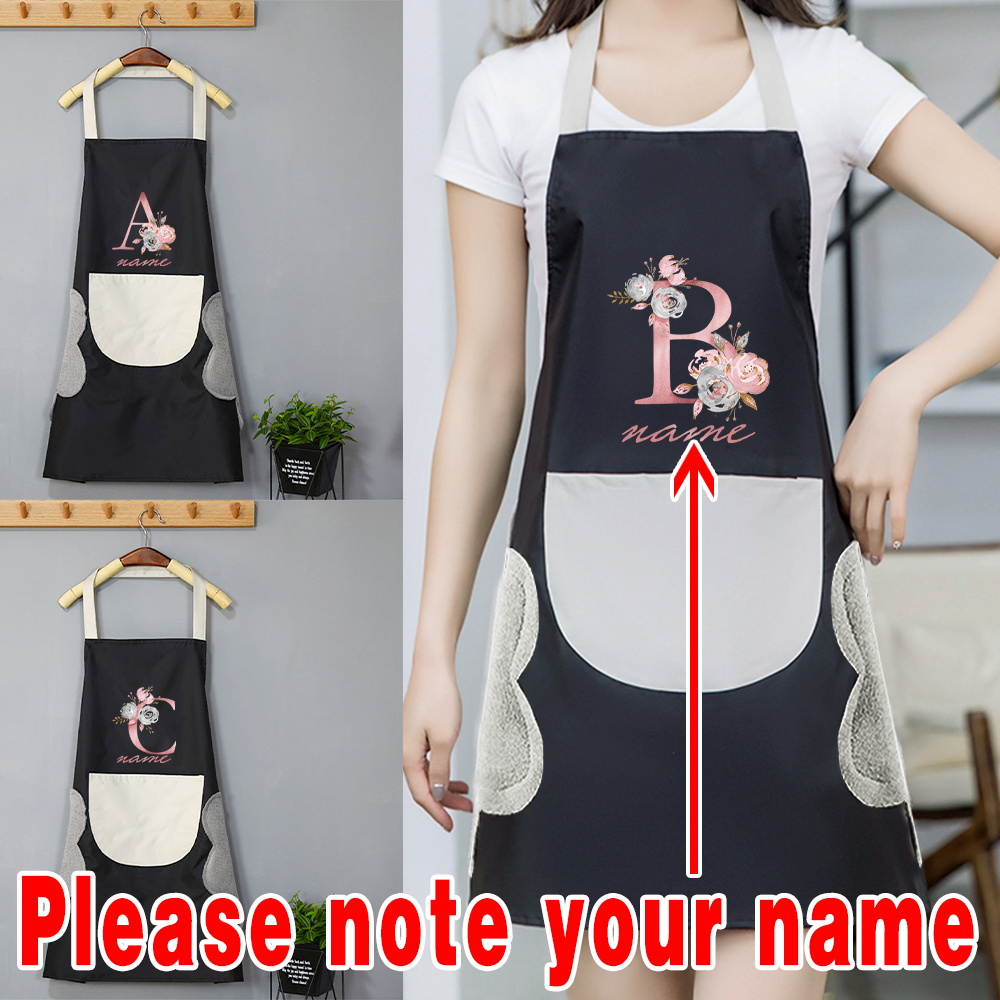 Camping Cooking Apron - Customized Personality Name Kitchen Aprons for