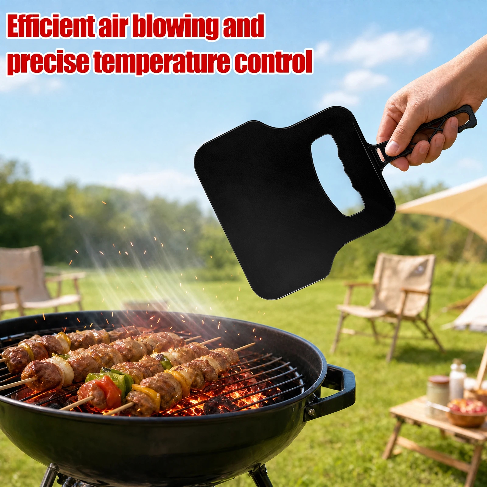Manual Wind Maker Plastic Hand - Camping Cooking Grill review and price