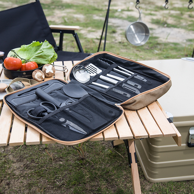 8pcs Camping Kitchen Cookware  - Camping Cooking Pots And Pans review and price