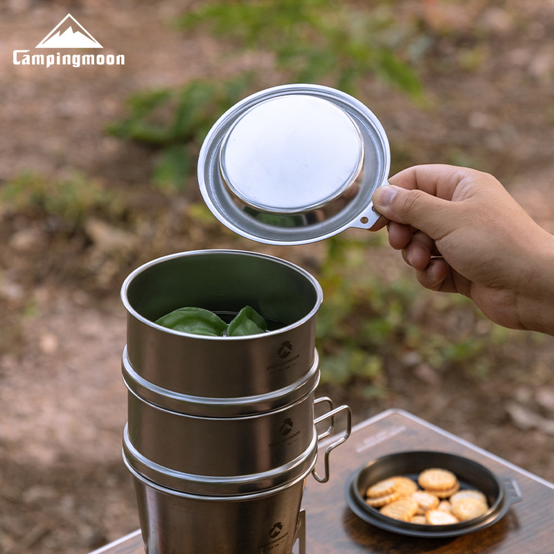 CAMPINGMOON S-SD Thickened Sta - Camping Cooking Frying Pan review and price