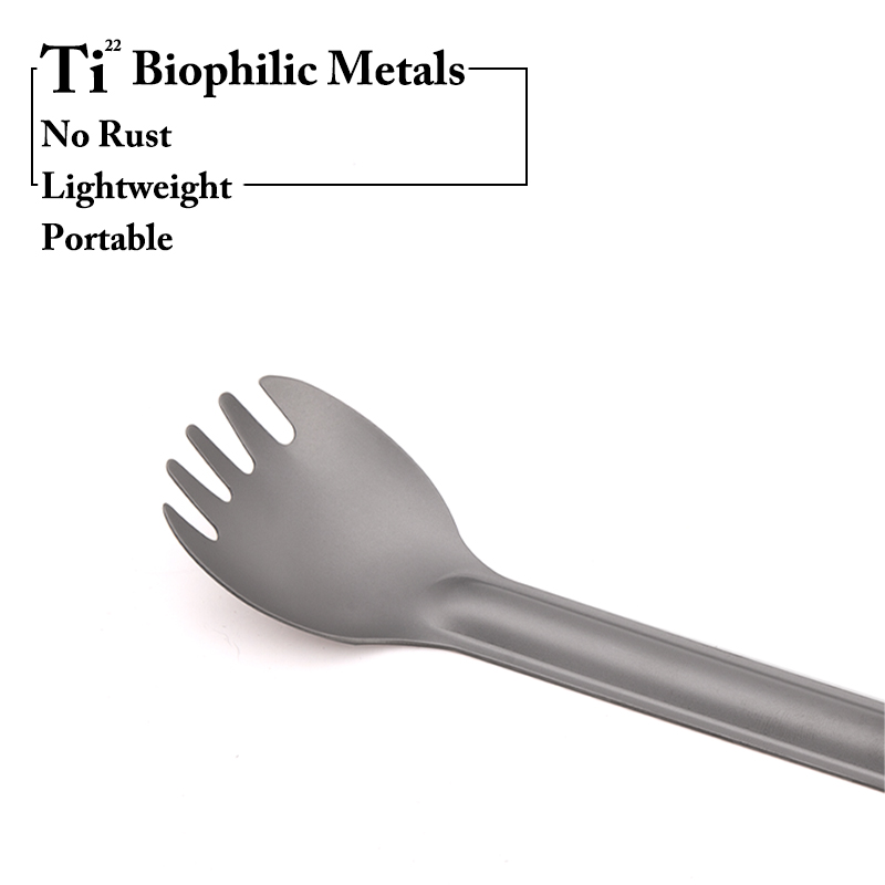 TiTo Titanium Spork Spoon Long - Camping Cooking Gadgets review and price