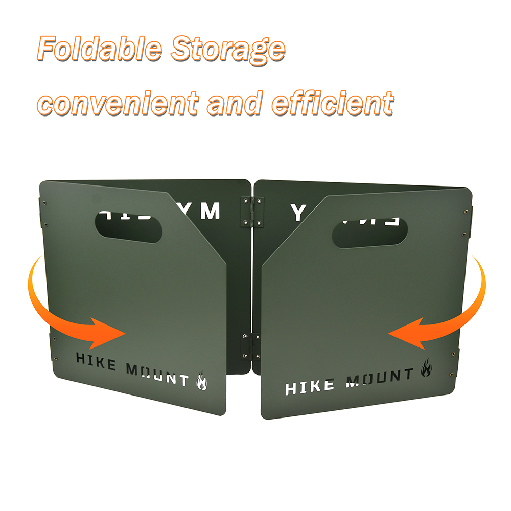 4-Section Folding Gas Stove Wi - Camping Cooking Windscreen review and price