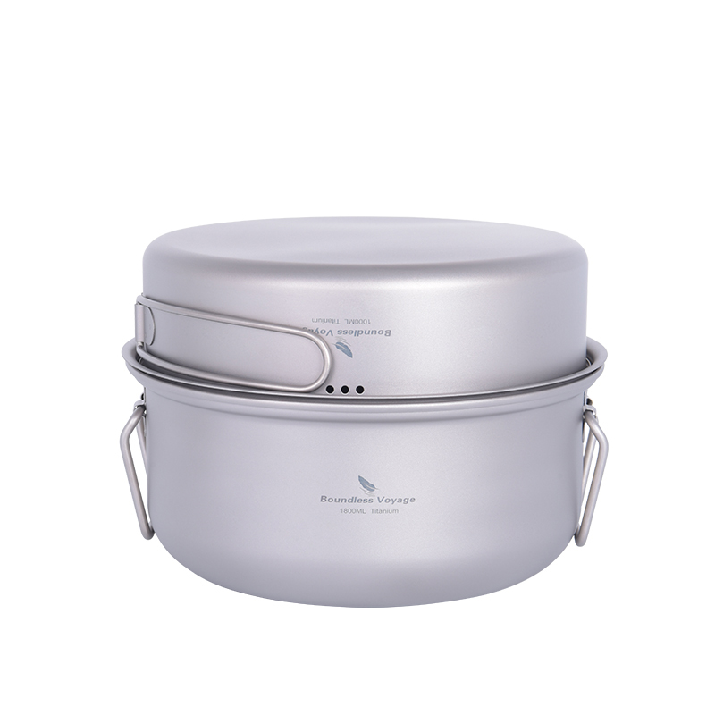 Boundless Voyage Titanium Stea - Camping Cooking Pots And Pans review and price