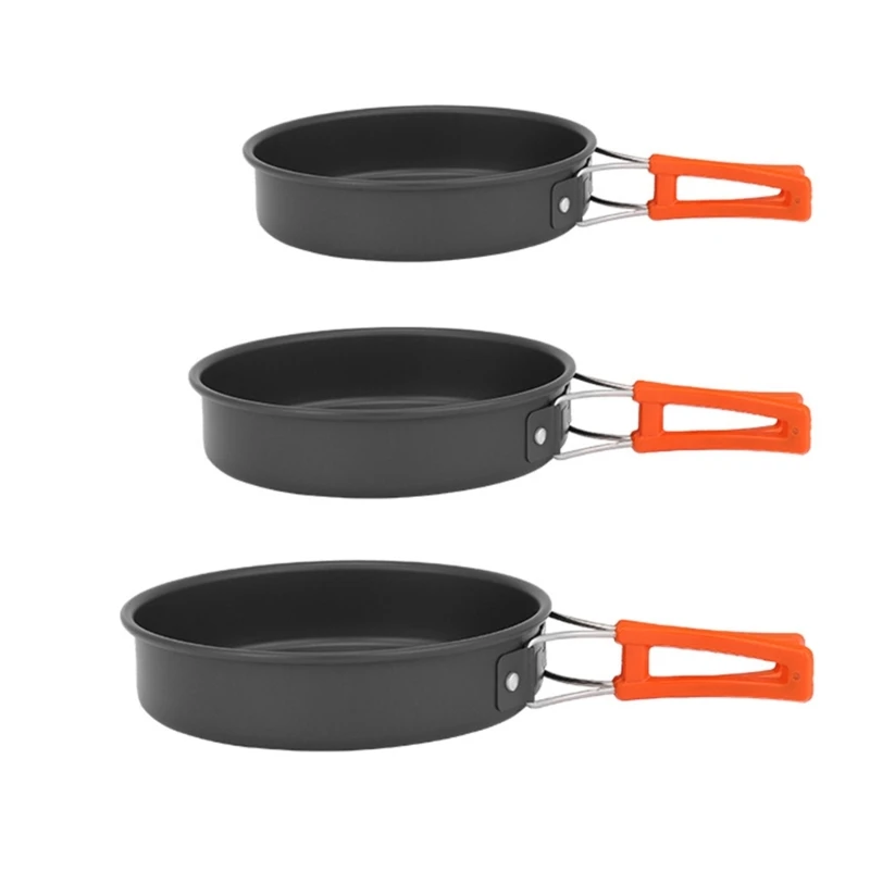Portable Frying Pan with Stora - Camping Cooking Sets review and price