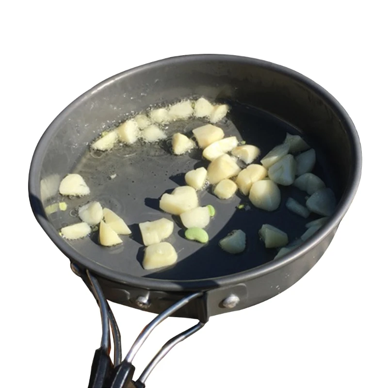Portable Frying Pan with Stora - Camping Cooking Sets review and price