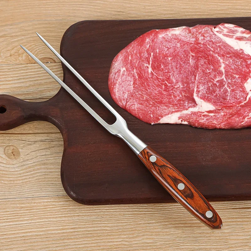 Barbecue Fork Beef Grill Tools - Camping Cooking Candle review and price