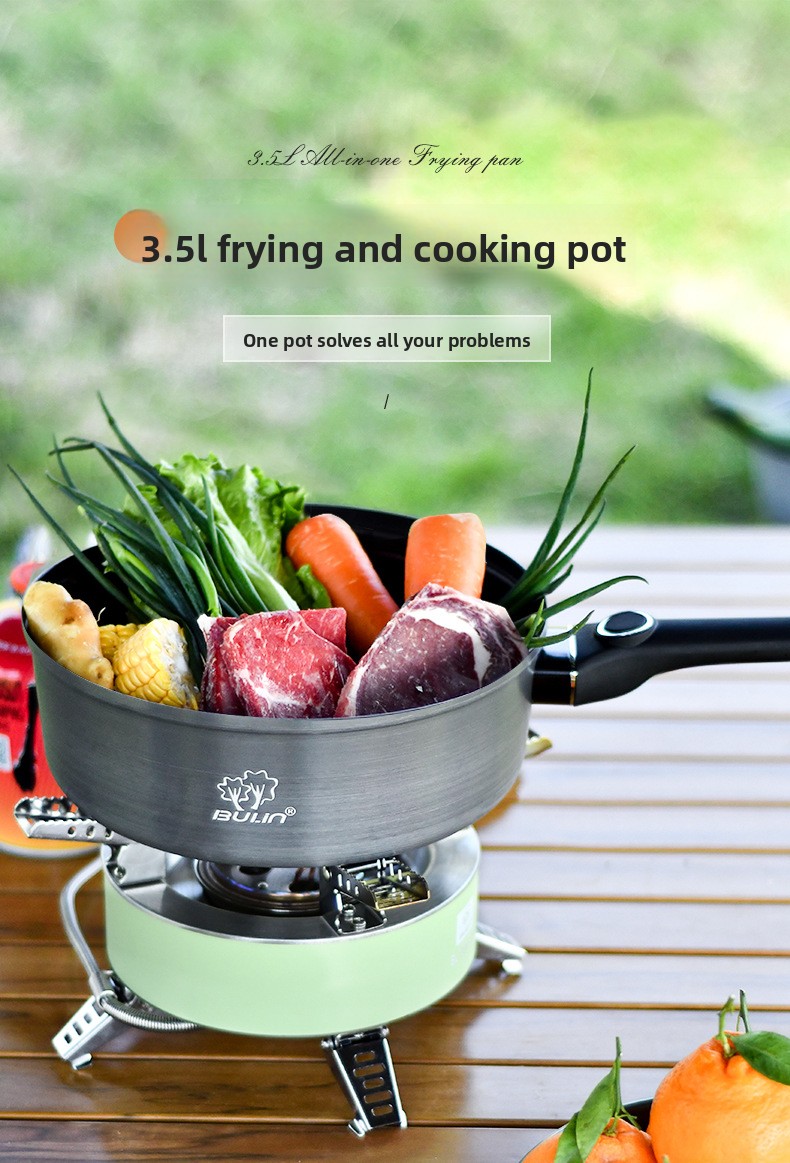 2026Bulin non-stick pan Outdoo - Camping Cooking Frying Pan review and price
