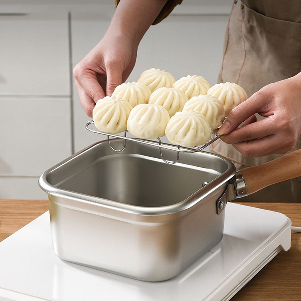 Portable Stainless Steel Fryin - Camping Cooking Frying Pan review and price