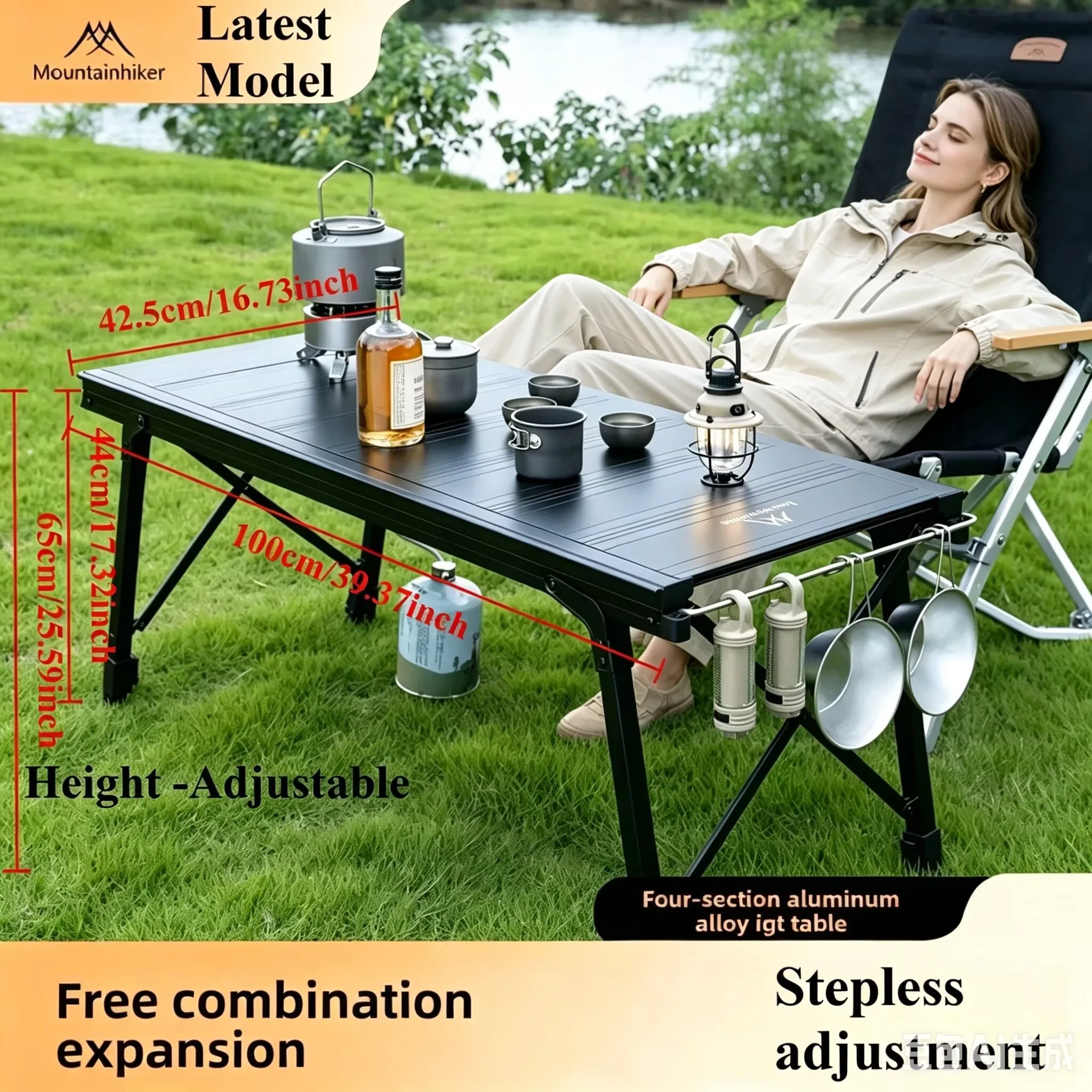 Folding IGT Camping Lift Table - Camping Cooking Options review and price