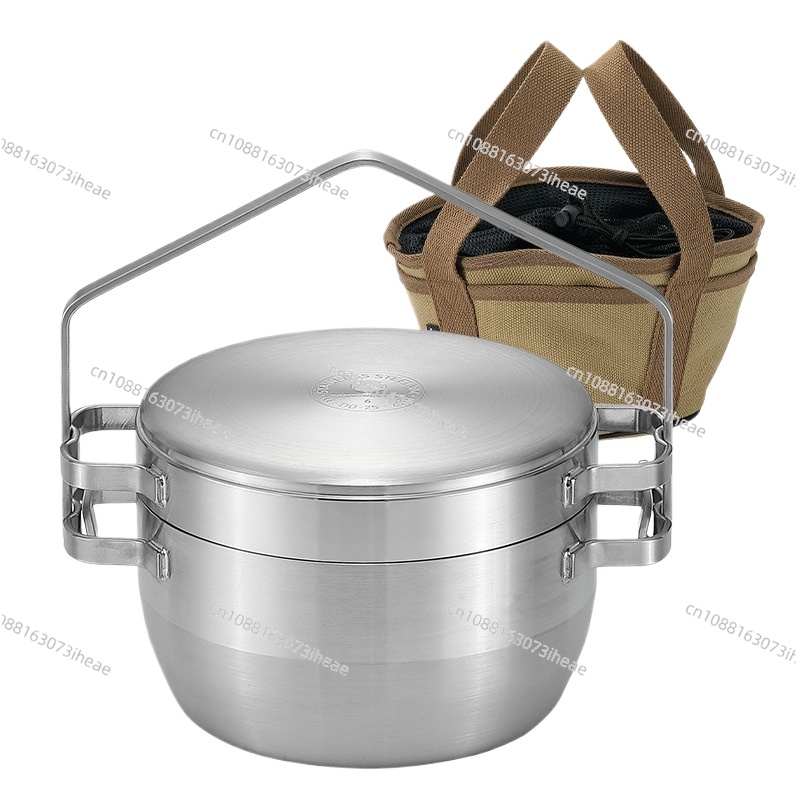 DO-25 thickened stainless stee - Camping Cooking Frying Pan review and price