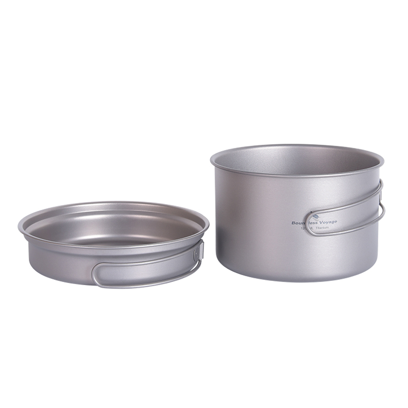 Boundless Voyage Titanium Pot  - Camping Cooking Frying Pan review and price
