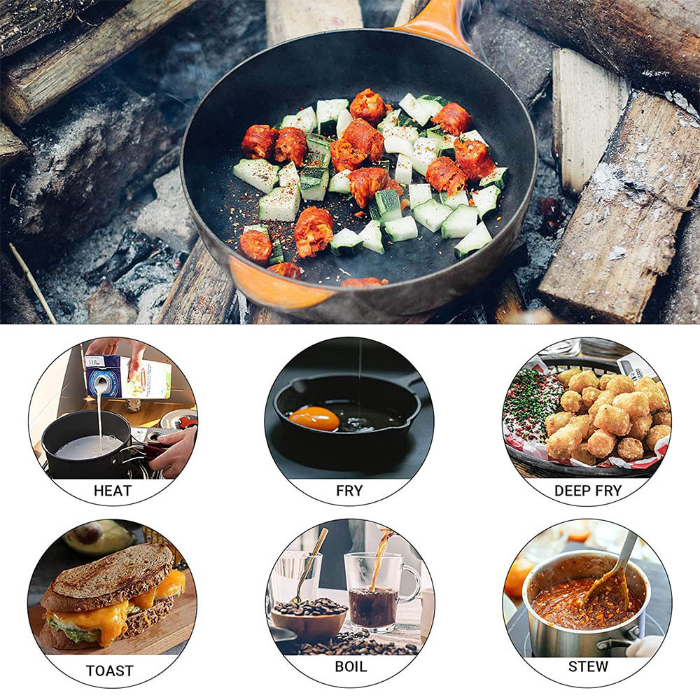 Outdoor cooking 3-4 person pic - Camping Cooking Pots And Pans review and price