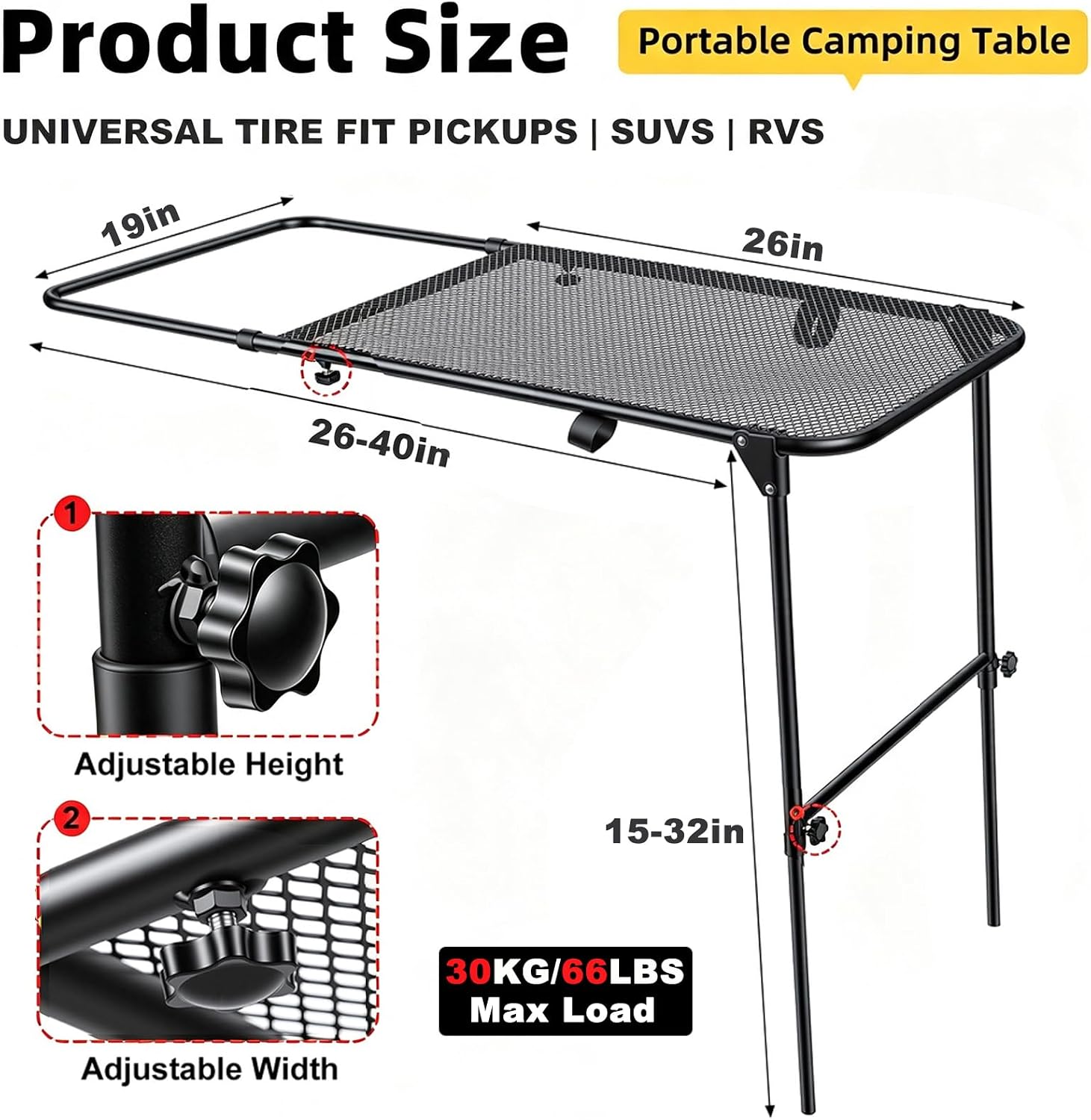 Vehicle Tire Mounted Steel Cam - Camping Cooking Requirements review and price