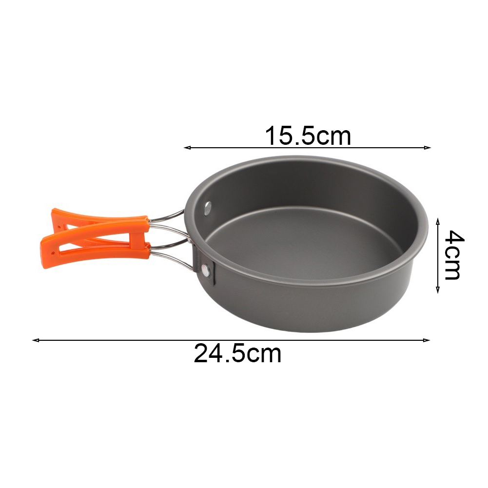 1pc Frying Pan Alumina Conduct - Camping Cooking Frying Pan review and price
