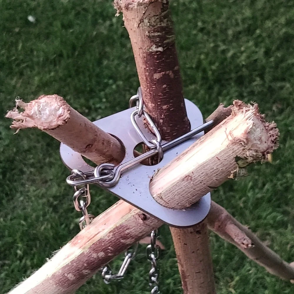 Stainless Steel Camping Tripod - Camping Cooking Pots And Pans review and price