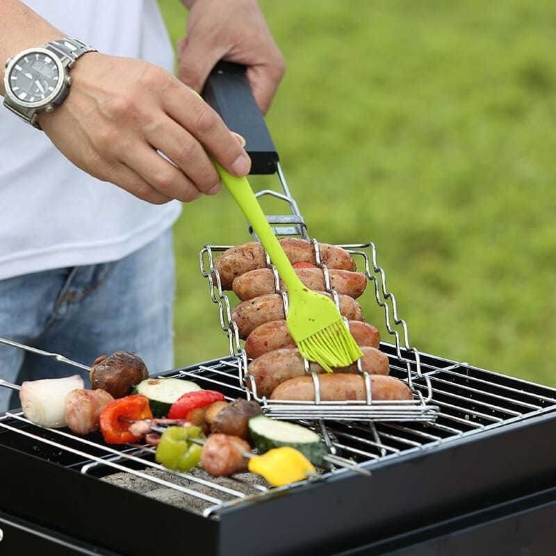 Portable Camping BBQ Grill Com - Camping Cooking Grill review and price