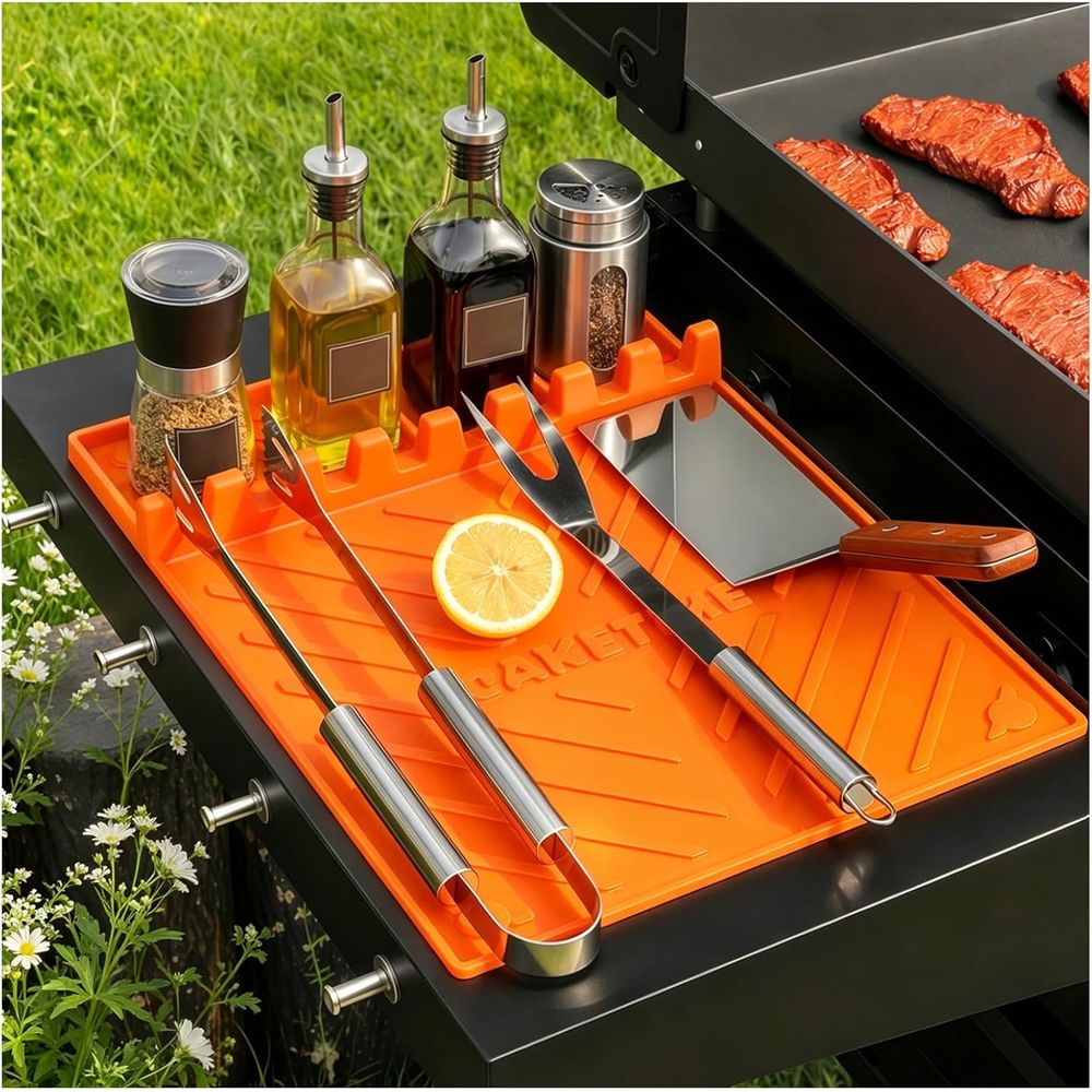 Silicone Grill Mats or Griddle - Camping Cooking Grill review and price