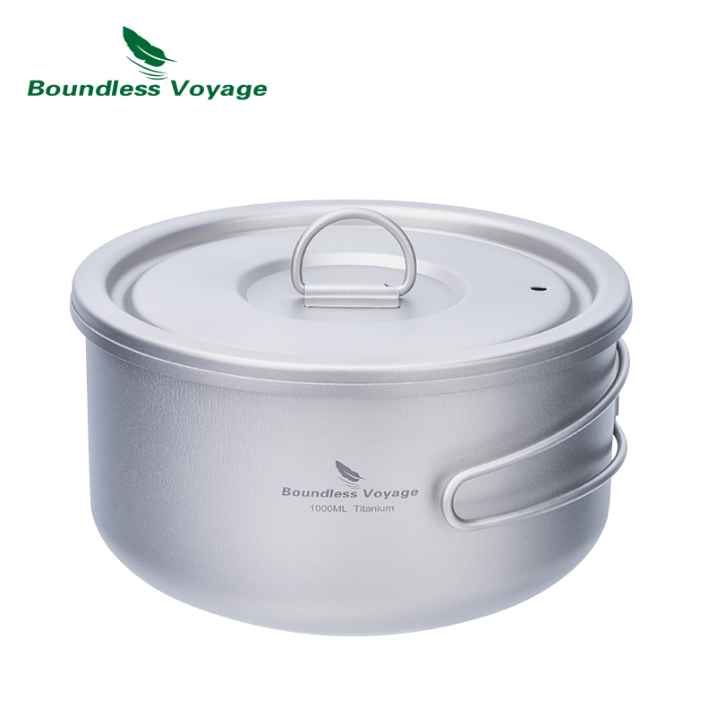 Boundless Voyage Titanium Camp - Camping Cooking Pot review and price