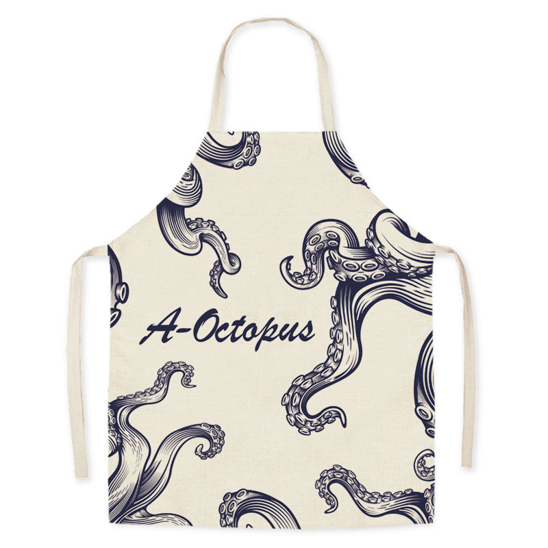 1Pcs Kitchen Apron Cartoon Wha - Camping Cooking Apron review and price