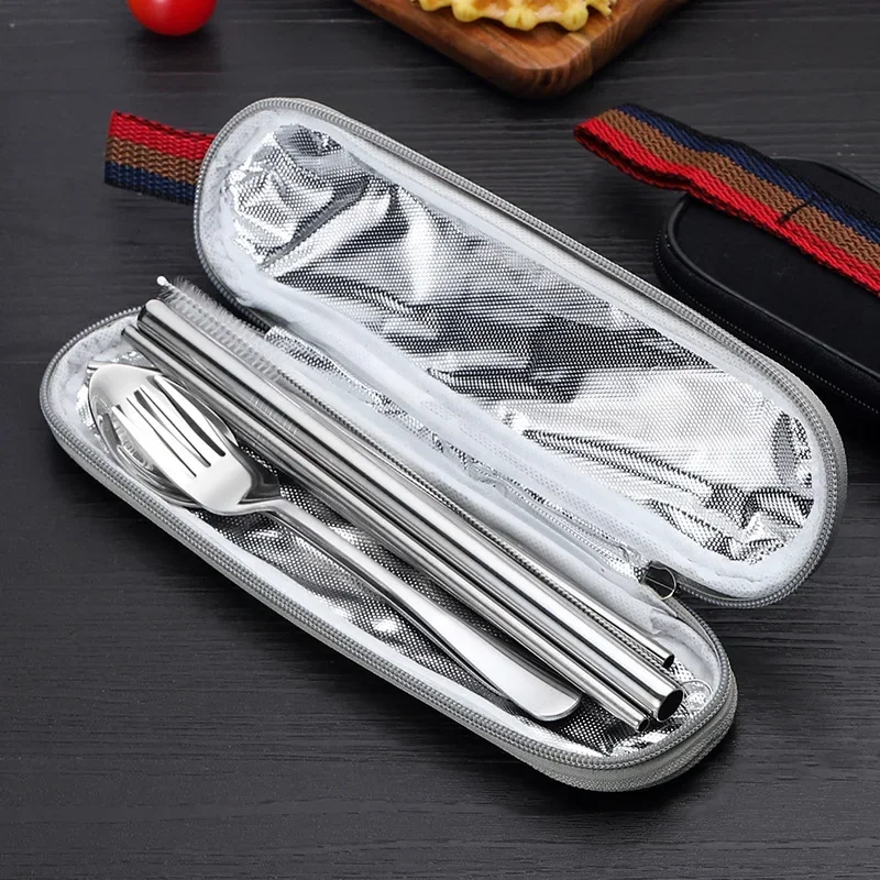 8Pcs/set Tableware Reusable Tr - Camping Cooking Knife Set review and price