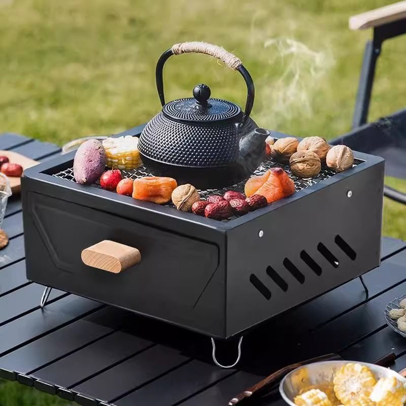 Portable Tabletop Camping Char - Camping Cooking Grill review and price