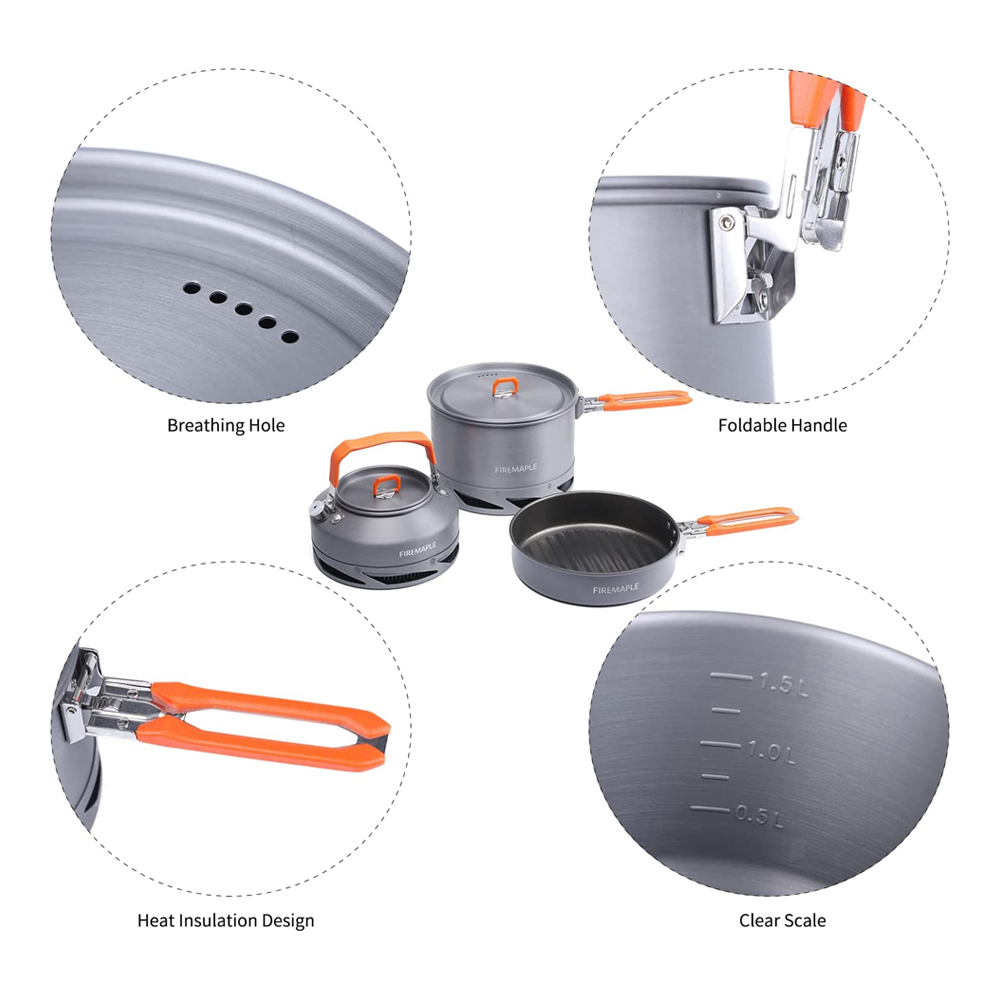 Fire Maple Camping Cookware Ut - Camping Cooking Pots And Pans review and price