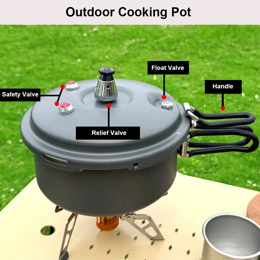 Camping Mini Pressure Cooking  - Camping Cooking Pot review and price