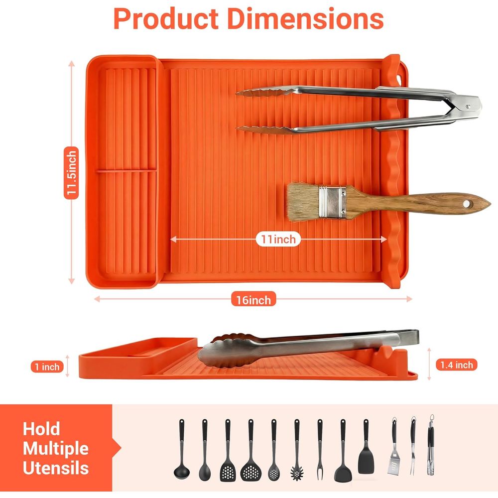 Heat Resistant Silicone Grill  - Camping Cooking Grill review and price