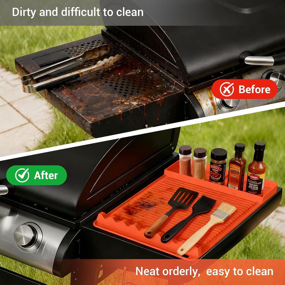 Heat Resistant Silicone Grill  - Camping Cooking Grill review and price