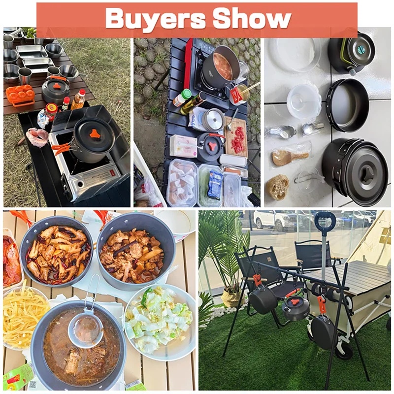 Camping Cooking set Camping Co - Camping Cooking Pots And Pans review and price