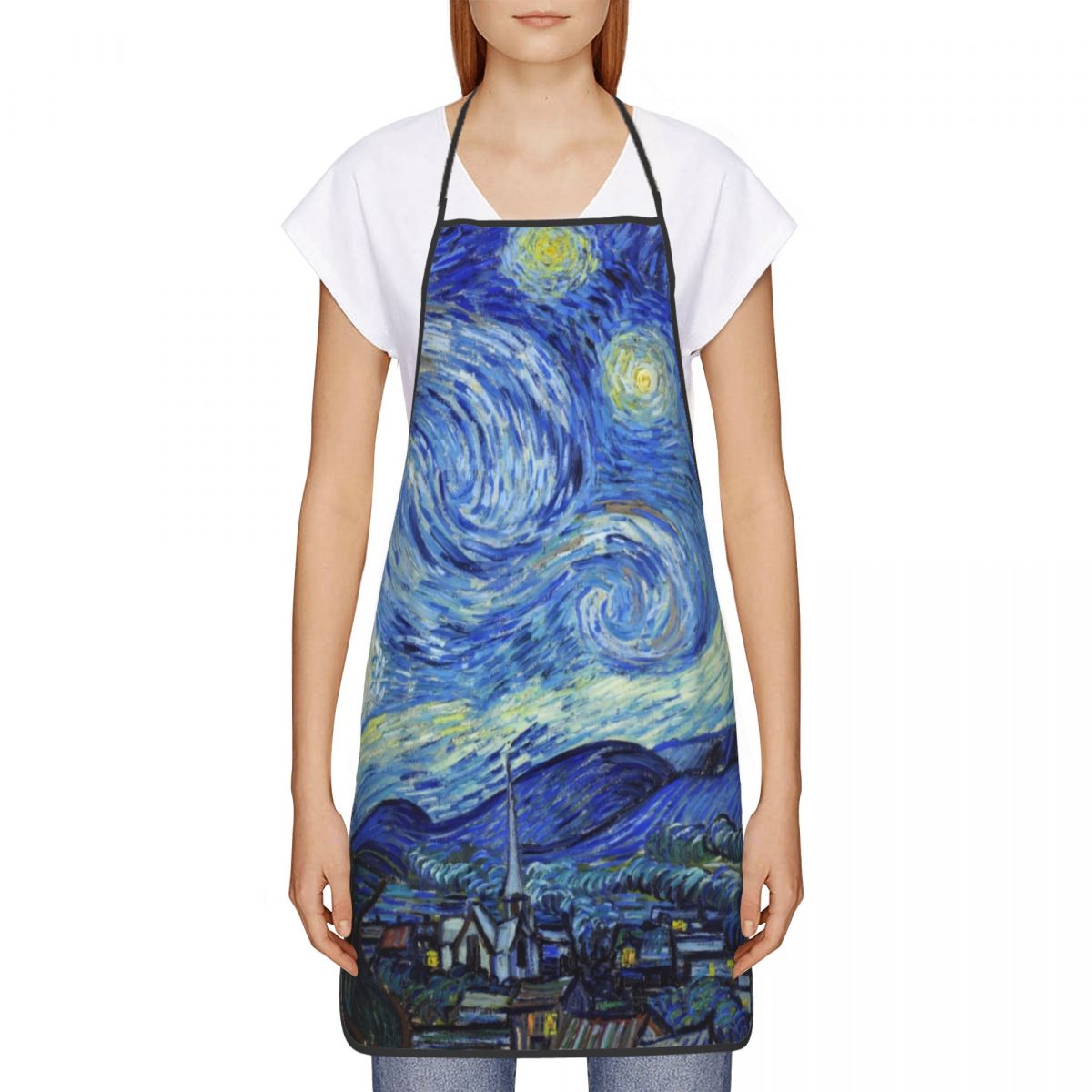 Bib Vincent Van Gogh Starry Ni - Camping Cooking Apron review and price