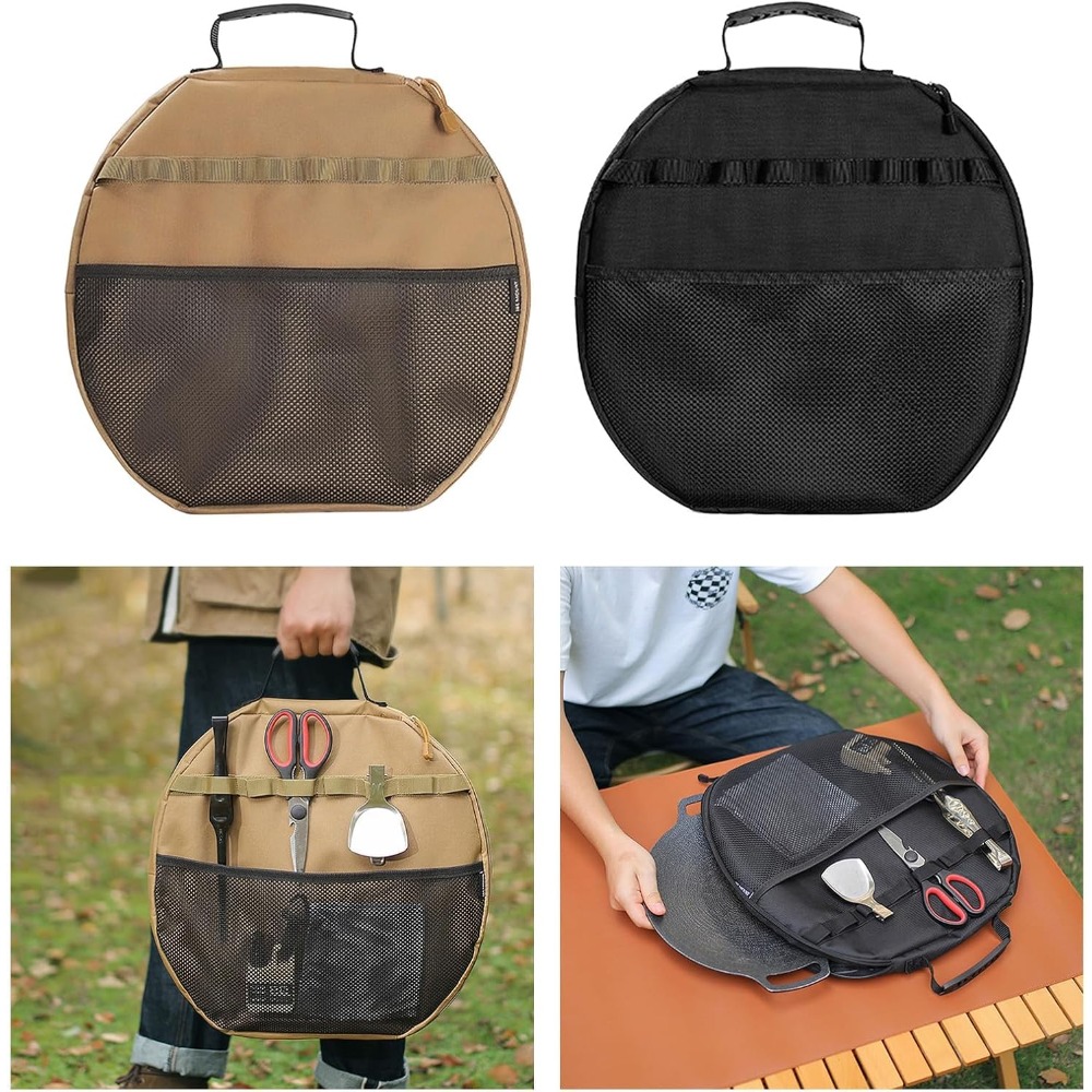 Grill Pan Storage Bag, Portabl - Camping Cooking Frying Pan review and price